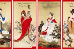 Four Great Chinese Beauties, by Wang Meifang and Zhao Guojing (Wang c. 2000)