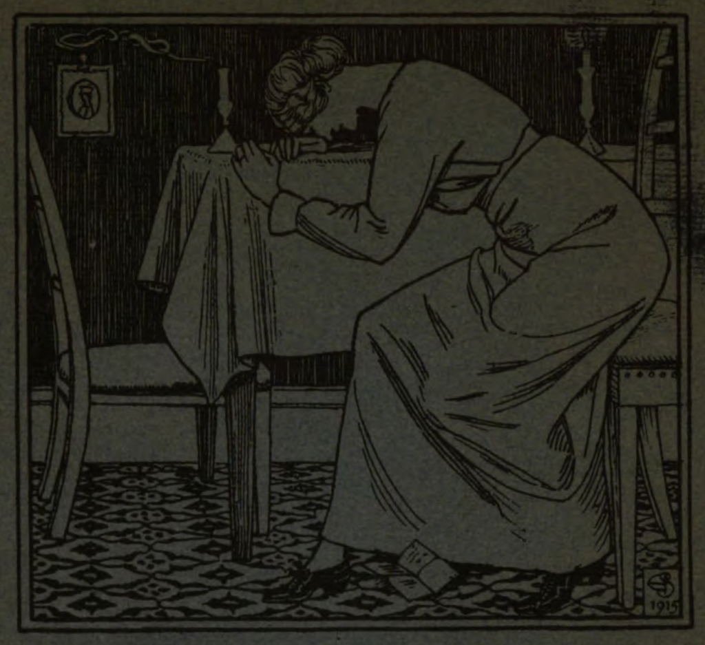 The Ghost of the Slain | By R. L. Outhwaite | Drawings by Joseph E. Southall | Arsinoe Library Edition
